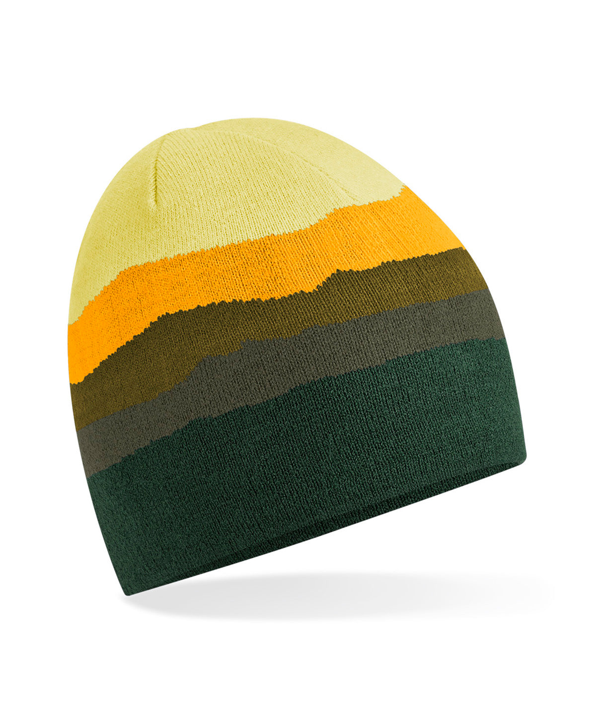 Mountain peaks pull-on beanie